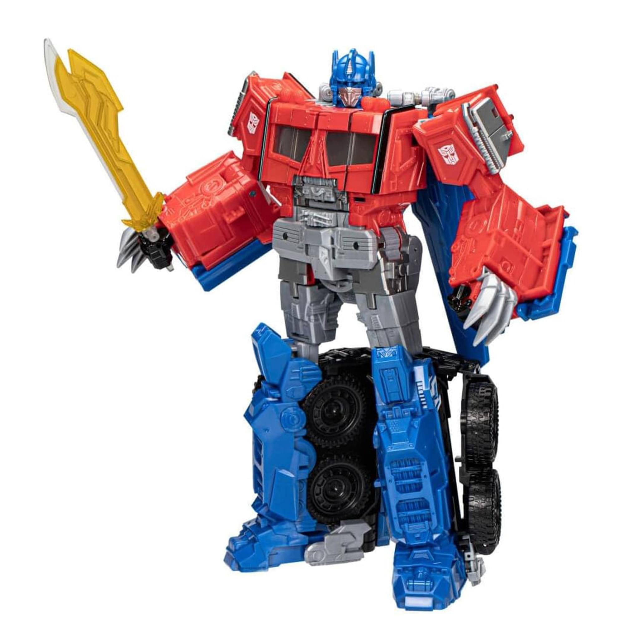 Alt View 10. Hasbro - Transformers: Rise of the Beasts Beast-Mode Optimus Prime - Red.
