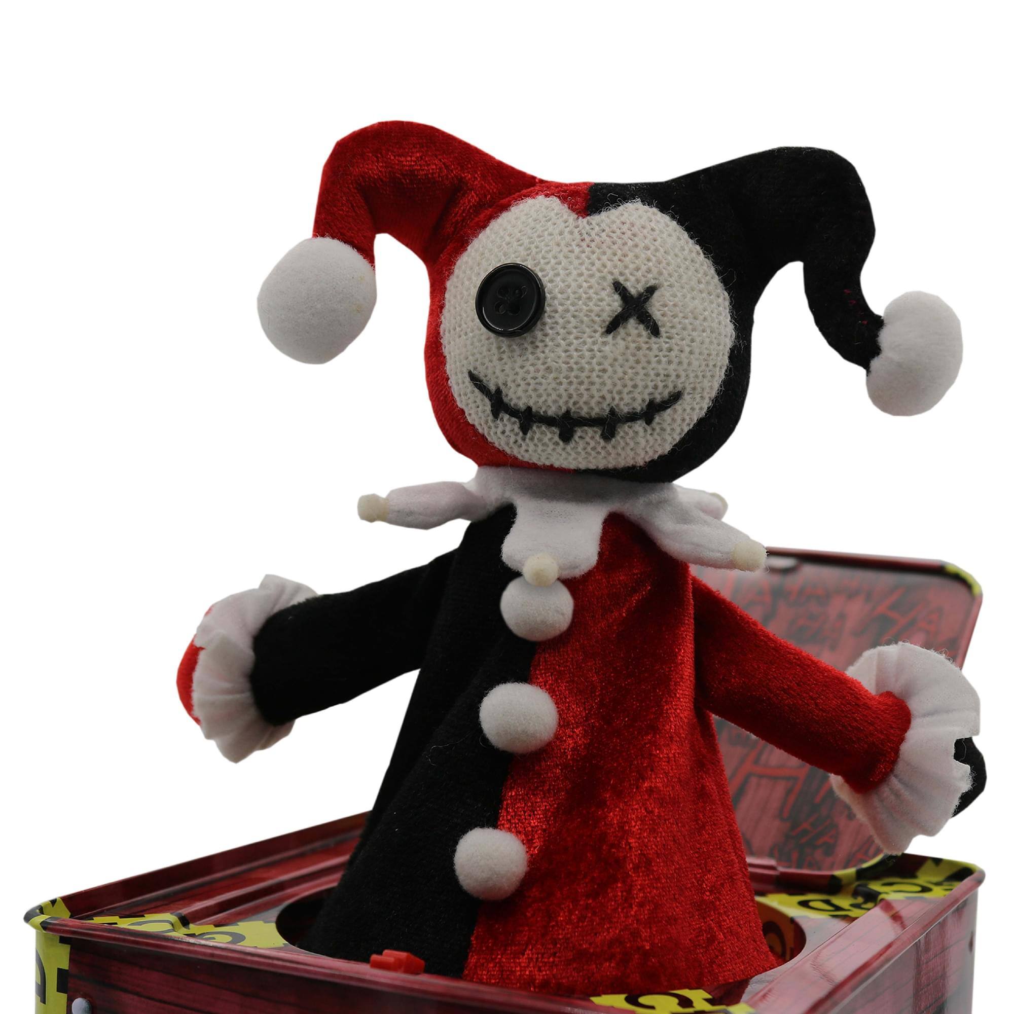 Alt View 2. DC Comics - DC Comics Harley Quinn Jack-In-The-Box With Stickers - Red.