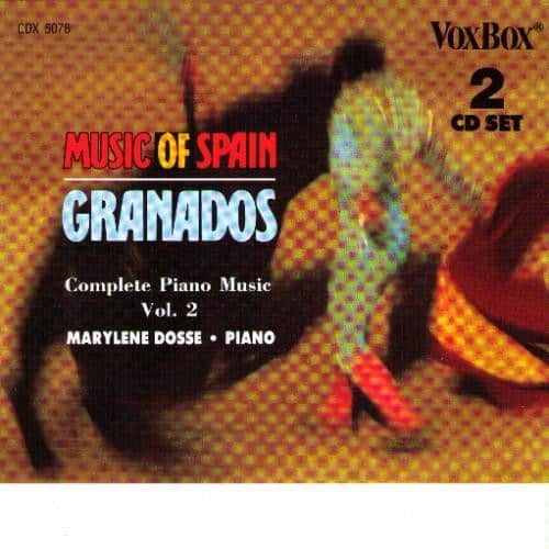 Granados / Dosse,Marylene - Complete Piano Music   - COMPACT DISCS [CD] price history on PriceWatchPro