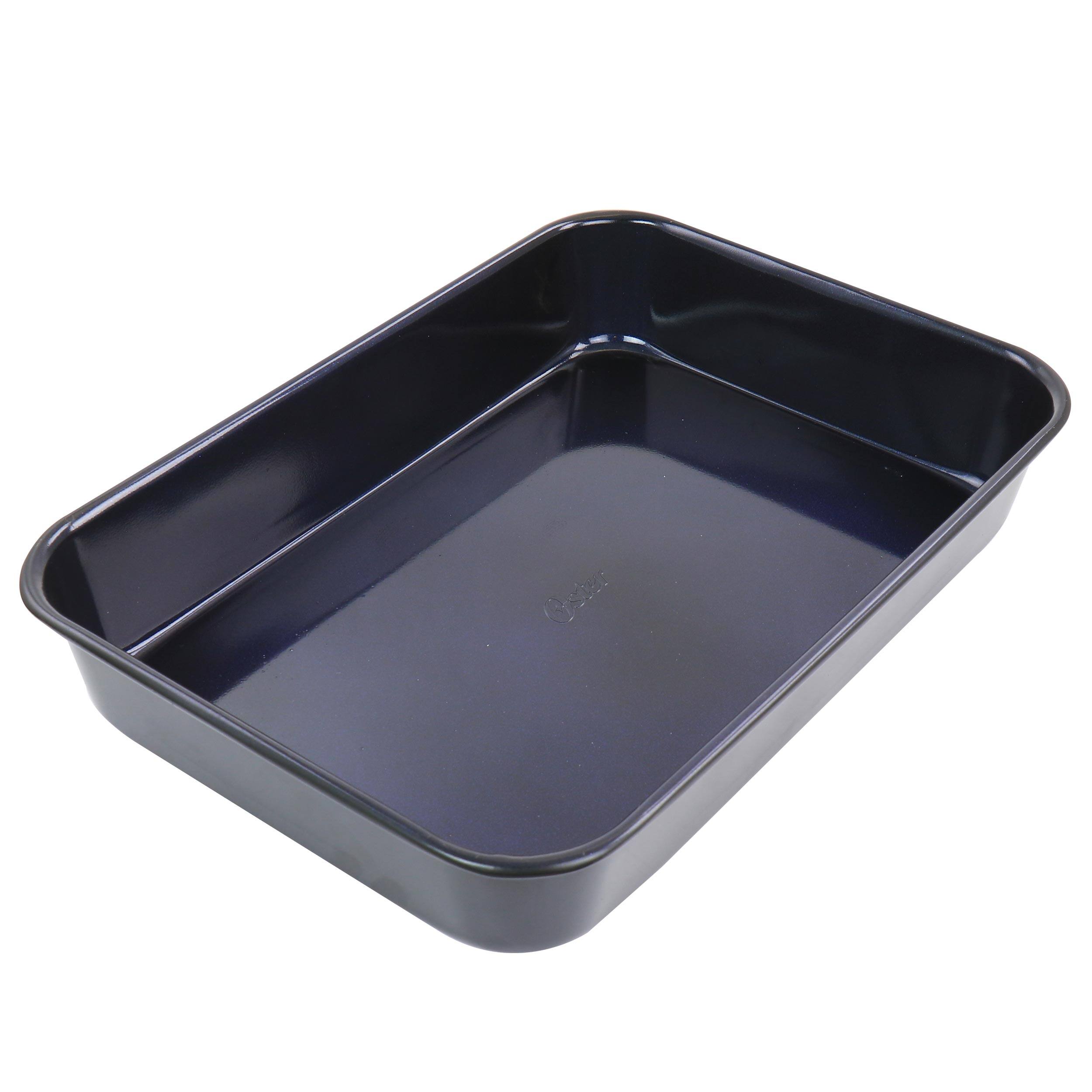 Alt View 8. Oster - Oster 4 Piece Non Stick Carbon Steel Bakeware Set - Dark Blue.