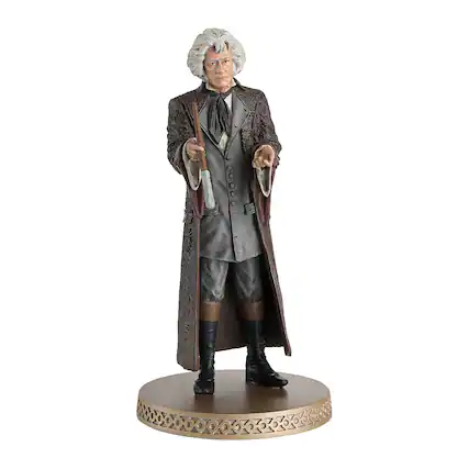Front. Harry Potter - Eaglemoss Harry Potter Wizarding World 1:16 Figure | 051 Ollivander - Brown.