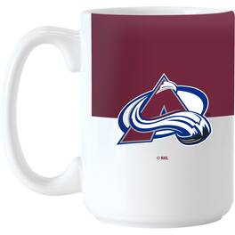 Logo Brands - Colorado Avalanche 15oz. Colorblock Mug - Multicolor