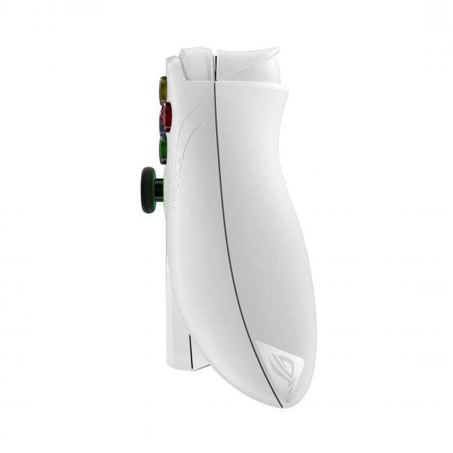 Alt View 8. ASUS - ASUS ROG XBOX Ally 7" 1080p FHD 120Hz Touchscreen Gaming Handheld AMD Ryzen Z2 A 16GB RAM 512GB SSD White with 3-month - White.