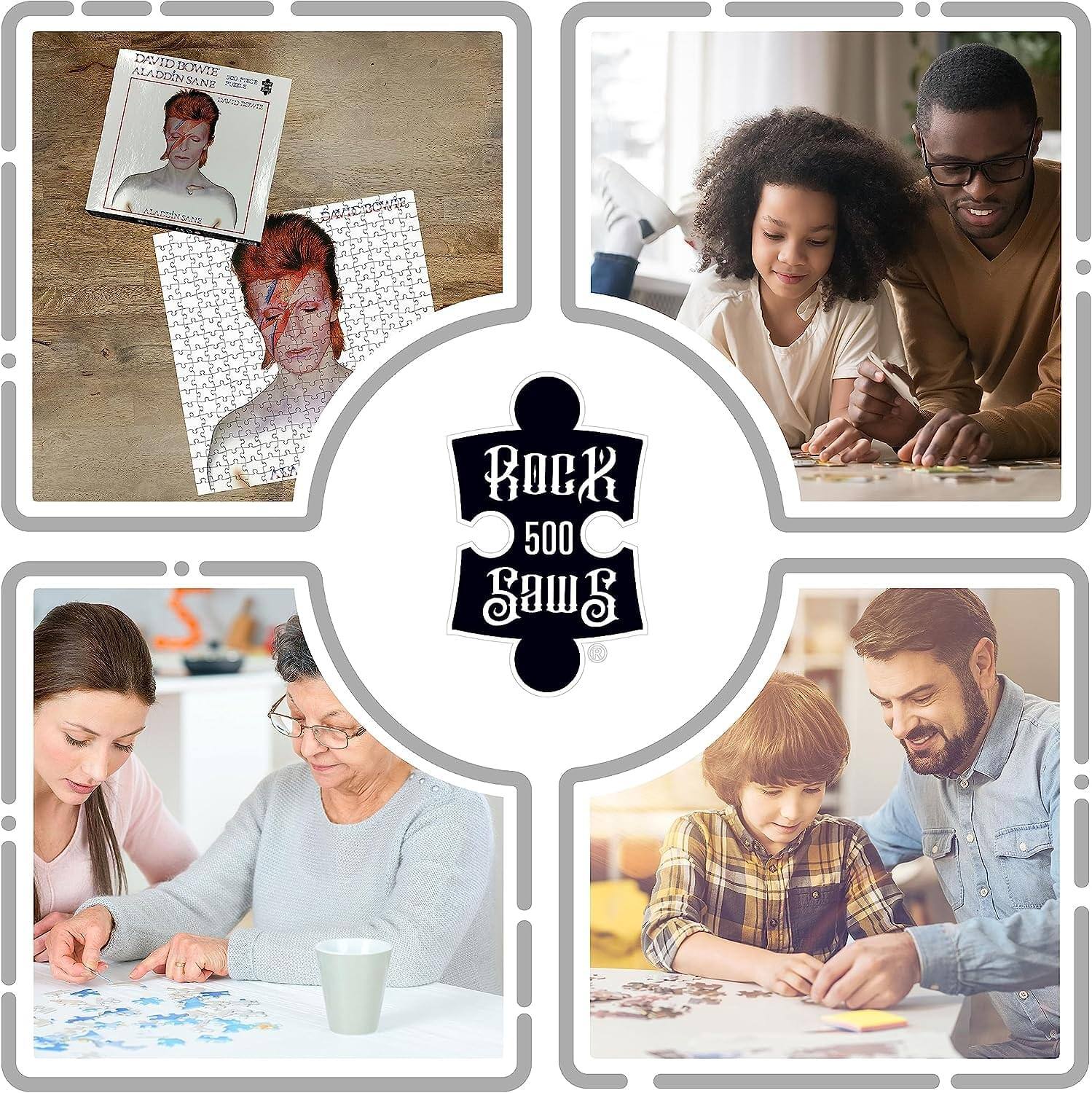 DAVID BOWIE  
ALADDIN SANE  
1973  
ROCK 500 PIECE