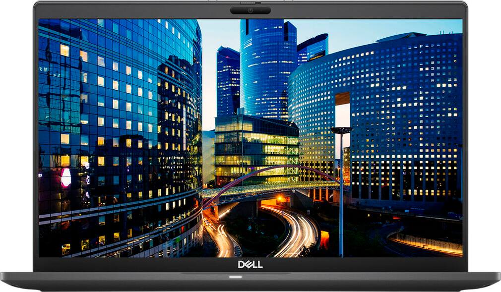 Front. Dell - Latitude 7410 14" Refurbished Laptop - Intel 10th Gen Core i7 with 16GB Memory - Intel UHD Graphics - 512GB SSD - Black.