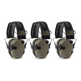 Walkers - Walker's Razor Slim Electronic Shooting Muffs 3-Pack, FDE American Flag - Not Available