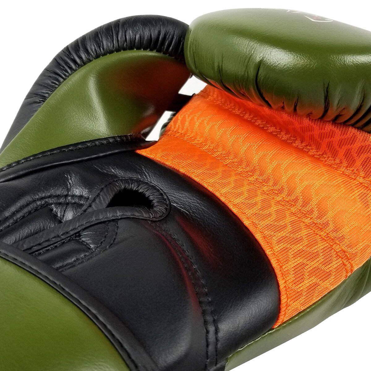 Alt View 3. RIVAL - Rival Boxing RS80V Impulse Hook and Loop Sparring Gloves - 18 oz. - Khaki Green - Khaki Green.