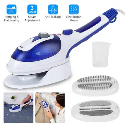 3 Level Hanging & Flat Ironing
Steam Adjustment
Anti-leakage
One Button Steam
MAX