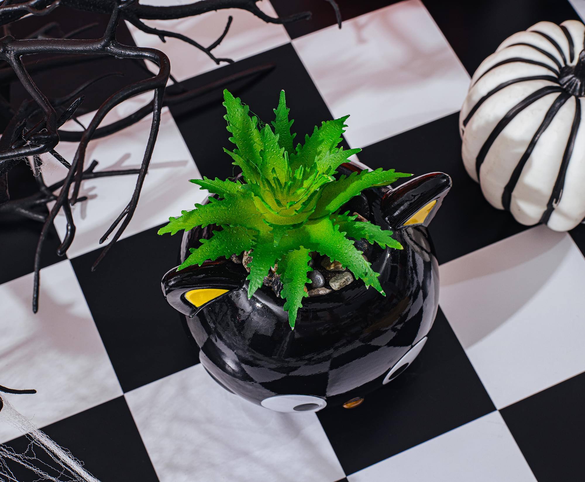 Silver Buffalo Sanrio Chococat 3 Inch Ceramic Mini Planter With