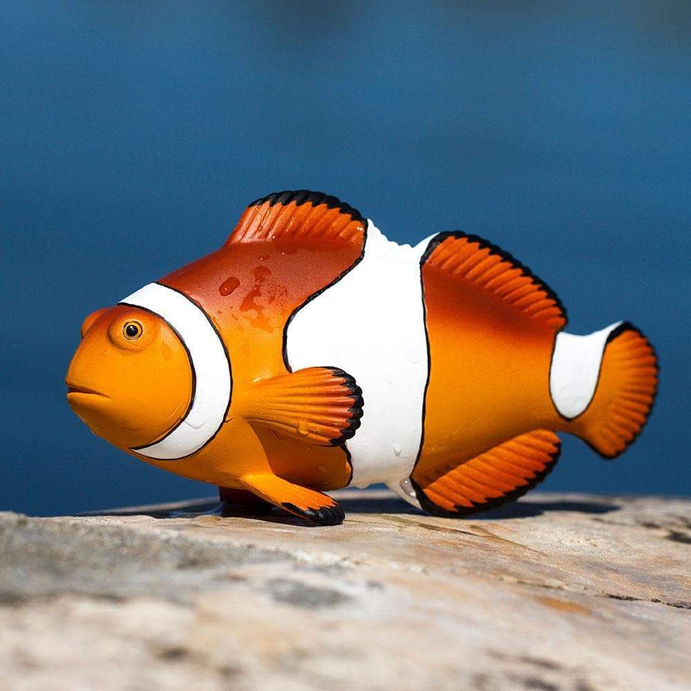 Back. Safari Ltd. - Clown Anemonefish Toy Figurine.