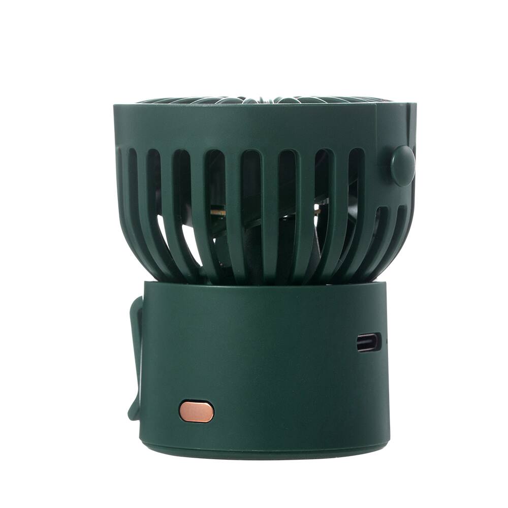 Front. Cluzine - Powerful Desktop Cooling Fan High Speed Motor Adjustable Wind for Hot Weather.