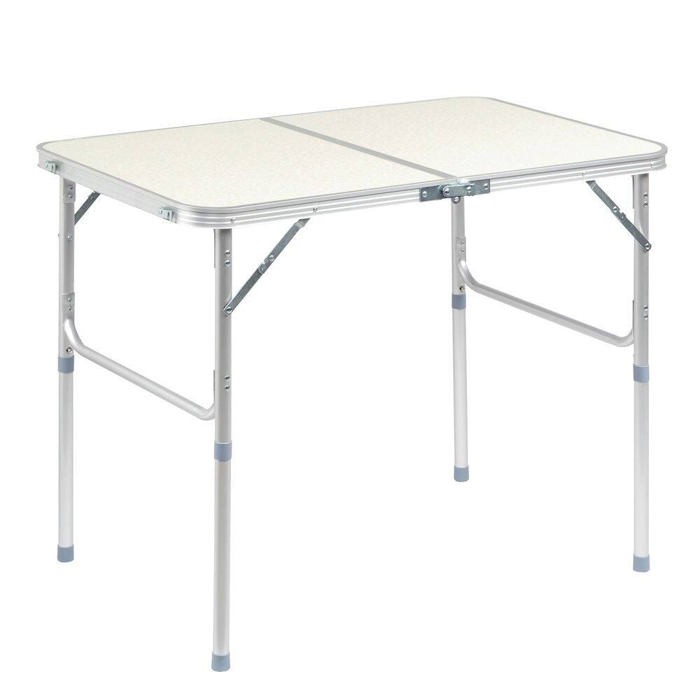 Resenkos - Resenko's Premium Aluminum Folding Table, Large Size For Home Use, Durable Construction With Finish - White