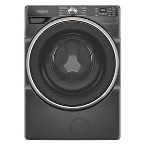 Whirlpool - 5.0 Cu. Ft. High Efficiency Smart Front Load Washer with FreshFlow Vent System - Volcano Black