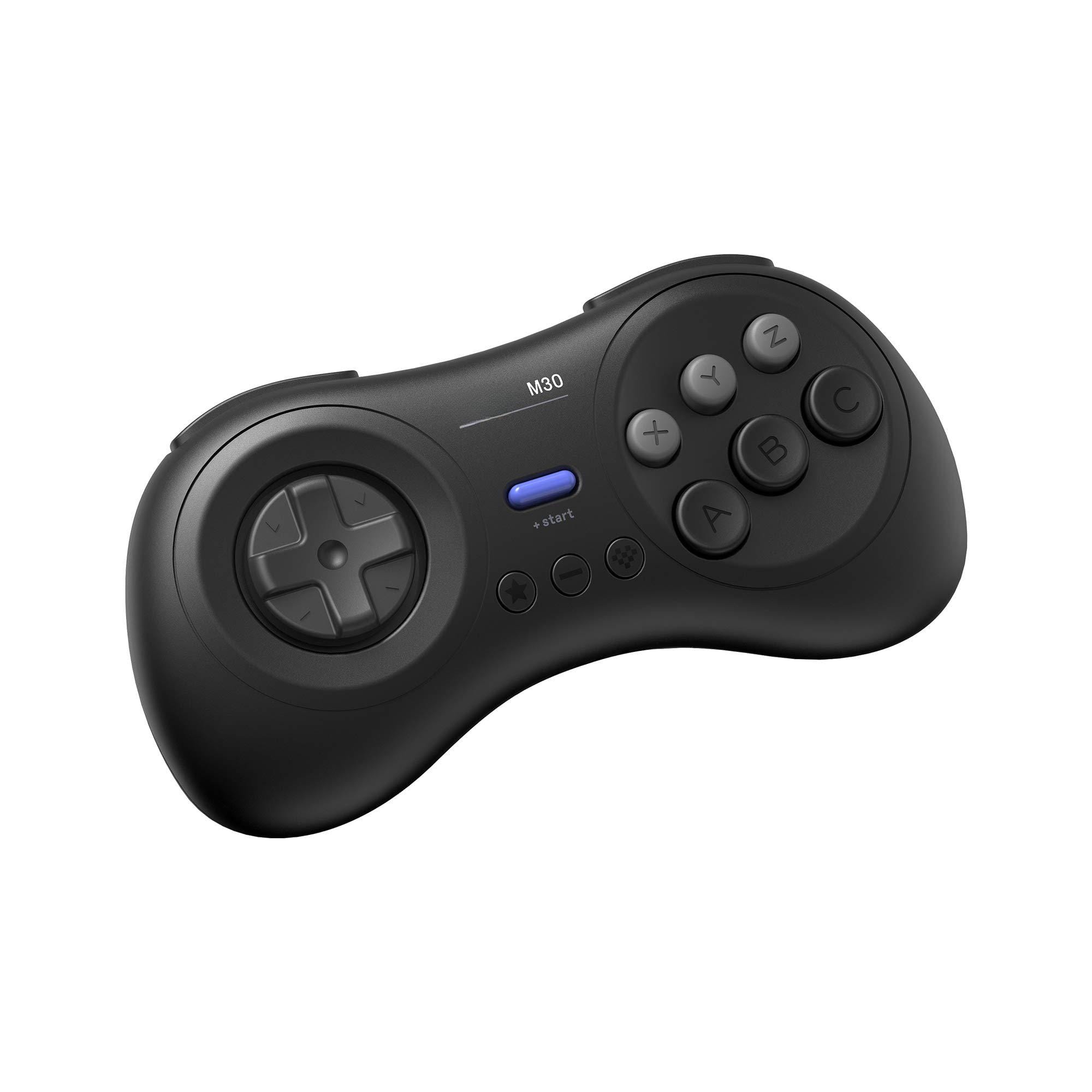 HM 1810 - M30 Controller For Windows And Android 6-button Layout Sega' Classic Games () - Black