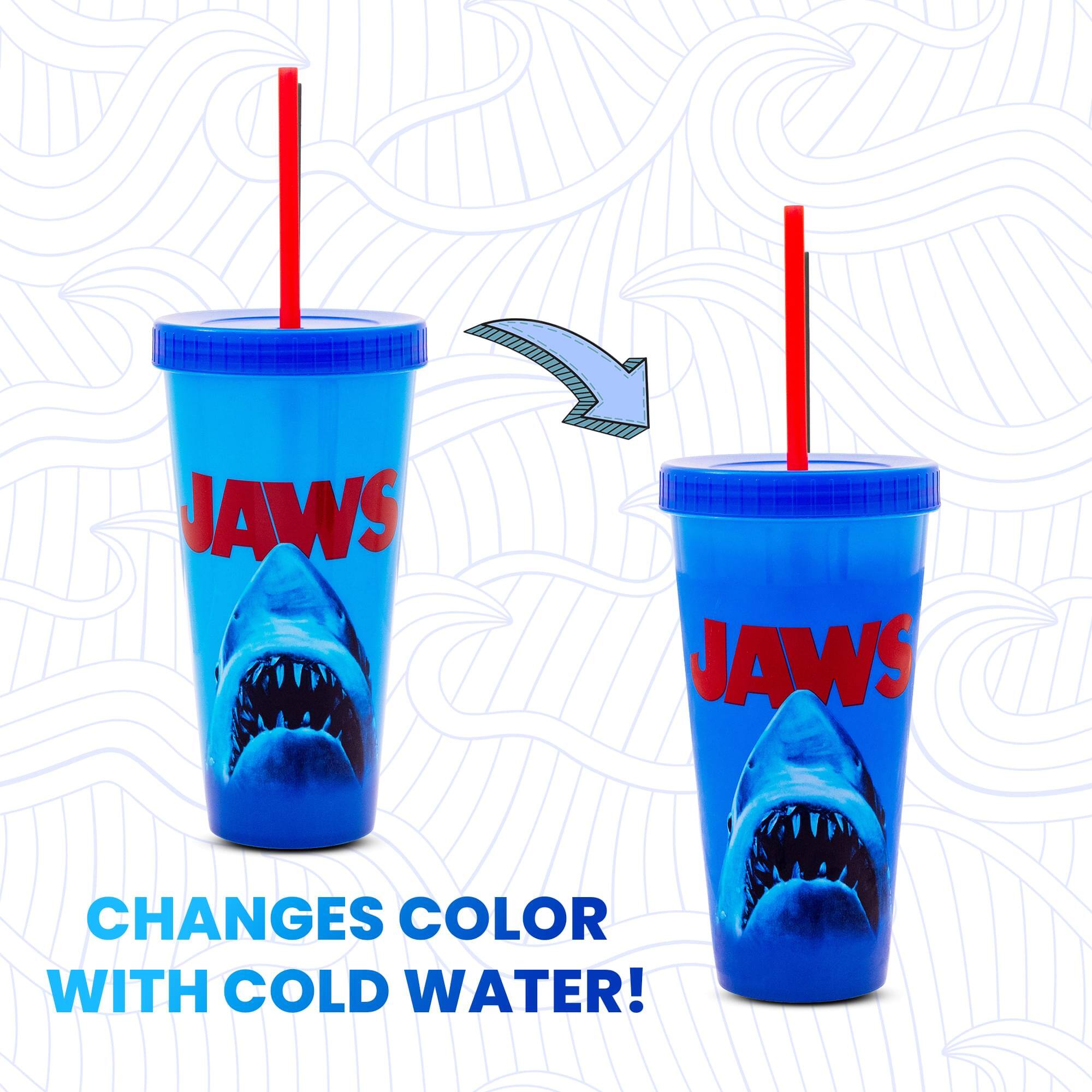 JAWS CHANGES COLOR WITH COLD WATER!