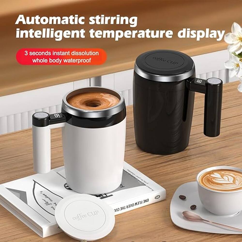 Automatic stirring  
intelligent temperature display  

3 seconds instant dissolution  
whole body waterproof  

58 58 -of 2 7 coffee CUP FLEW ONE THE OVER