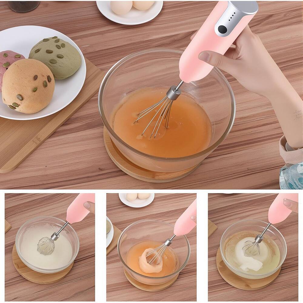 Alt View 1. RTMB - Control type: Electric USB-rechargeable with three-speed adjustment. - pink.