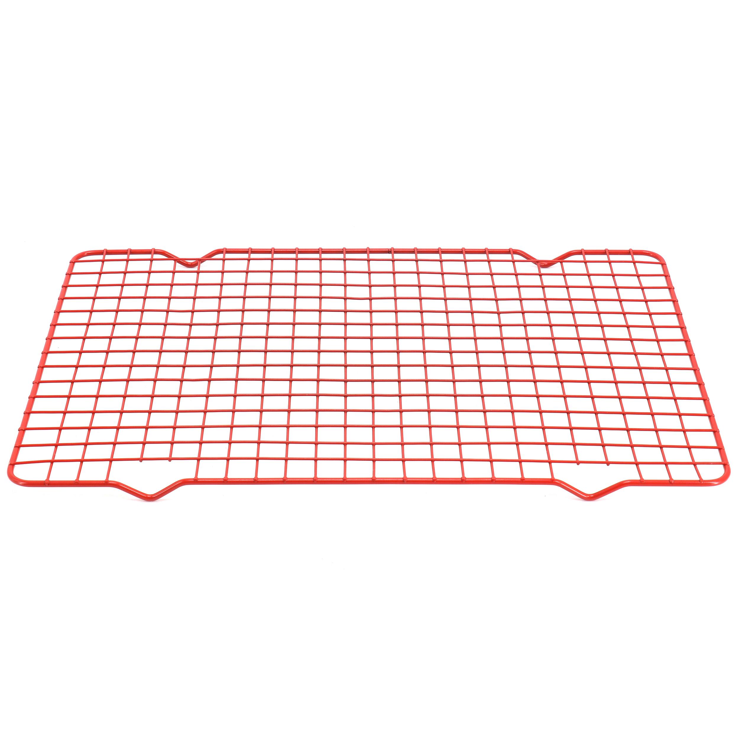 Alt View 2. Martha Stewart - Martha Stewart 6 Piece Carbon Steel Bakeware and Cookie Cutter Set in Red - Red.