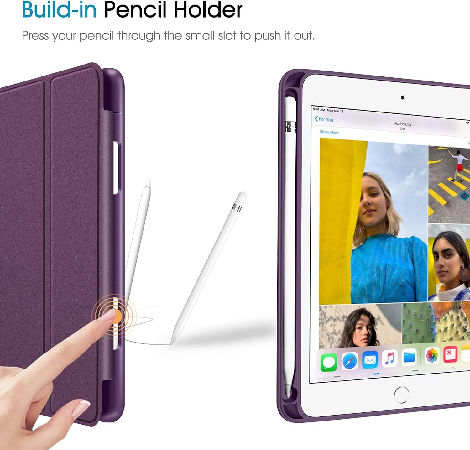 Build-in Pencil Holder  
Press your pencil through the small slot to push it out.  

SALLES AM Mon Mar 18  
For You  
Show More  
Mexico City 2018