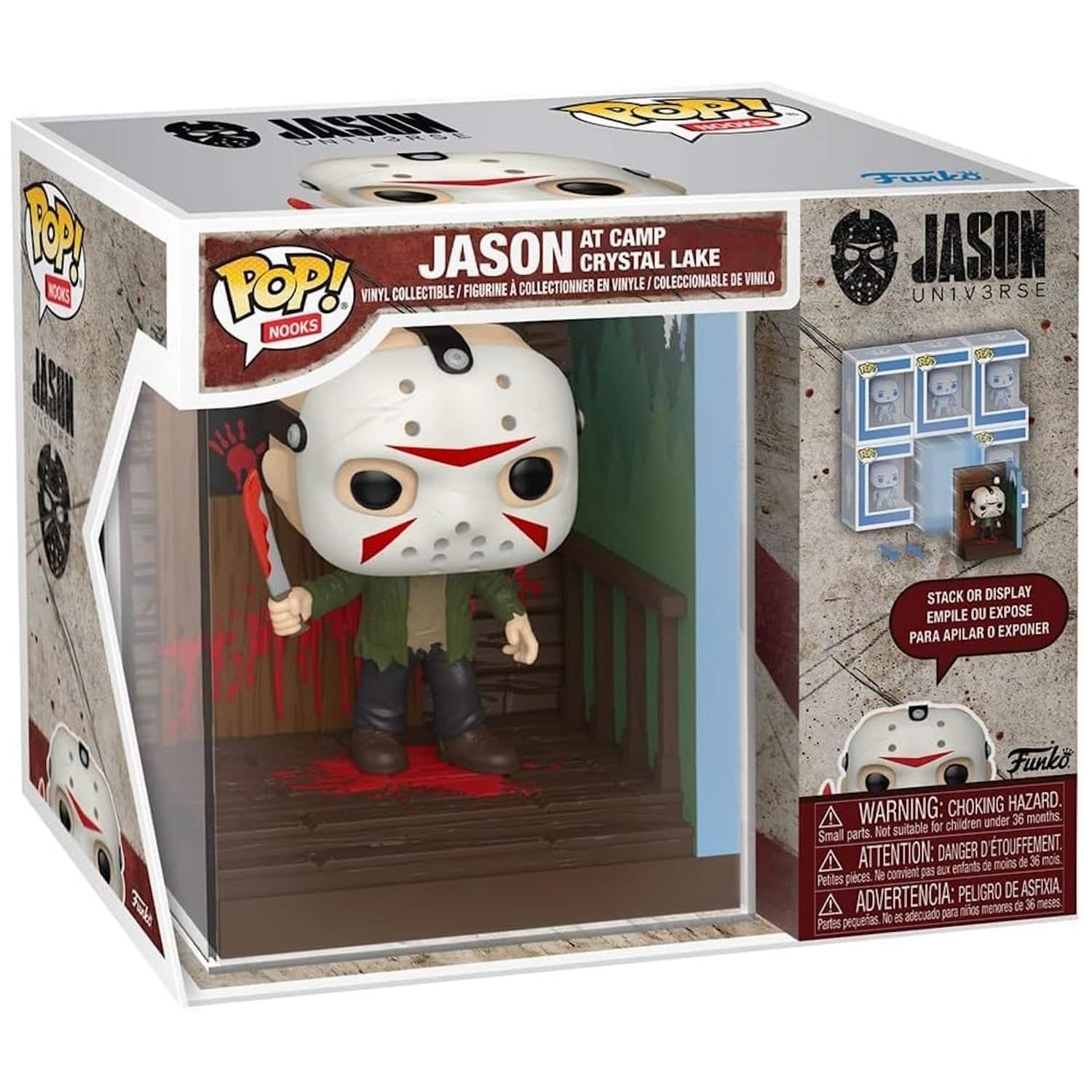 Funko Pop! Nooks: Friday the 13th Jason at Camp Crystal Lake Vinyl