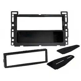 American International - GMK350 2004-2012 Chevy/Pontiac/Saturn Single DIN Stereo Dash Kit - Black