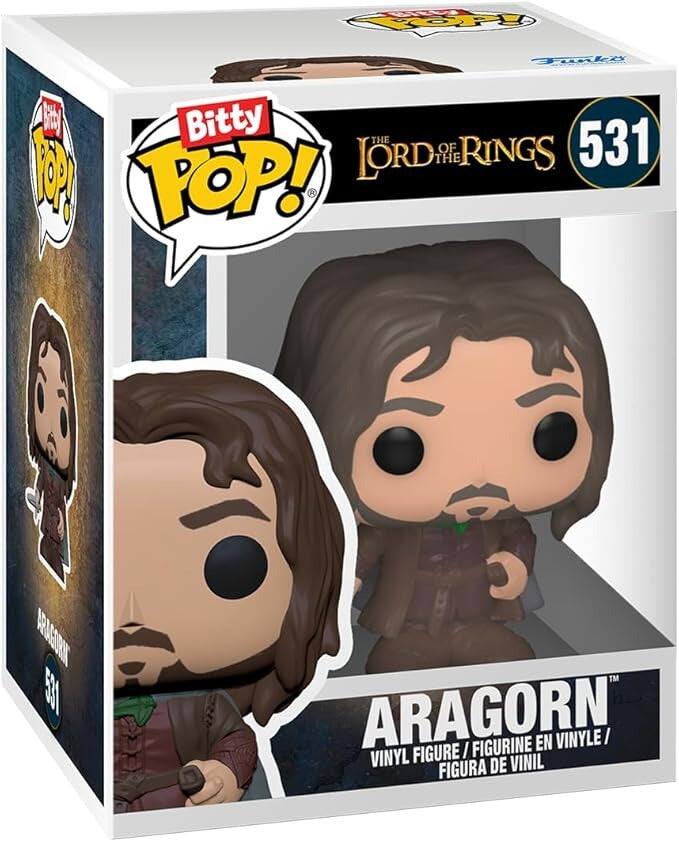 Re FOP Fodki Bitty POP! THE 531 OF RINGS LORD THE ARAGORN VINYL FIGURE / FIGURINE EN VINYLE / FIGURA DE VINIL
