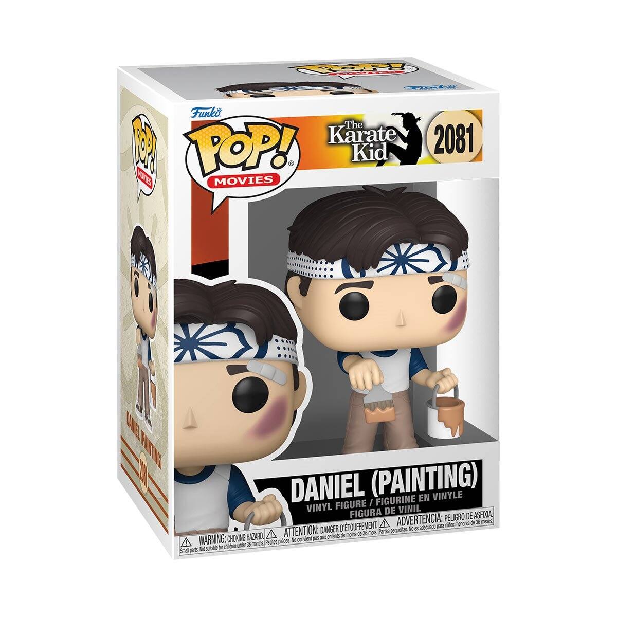 Funko The Karate Kid 2081 HOUTES POP! Movies

DANIEL (PAINTING) FIGURINE EN VINYLE FIGURE / VINYL FIGURA DE VINIL PELIGRO DE ASFIXIA. DANGER: CHOKING HAZARD, ATTENTION: petit objet, WARNING: small parts. Not suitable for children under 36 months.