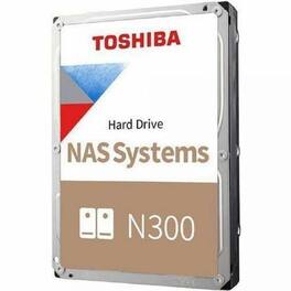 Toshiba - N300 HDWG51JXZSTA 18 TB Hard Drive - 3.5" Internal - SATA (SATA/600) - Conventional Magnetic Recording (CMR)