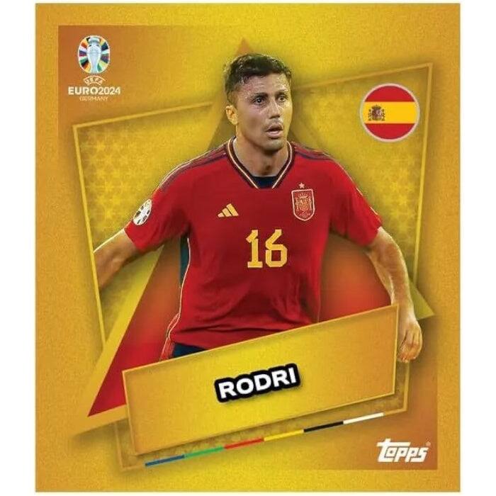 UEC EURO2024 GERMANY 16 RODRI Topps