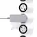 Alt View 13. 360 Electrical - PowerCurve24, 4 Rotating Outlets/4 USB-A 1080 Joules Surge Protector - White.