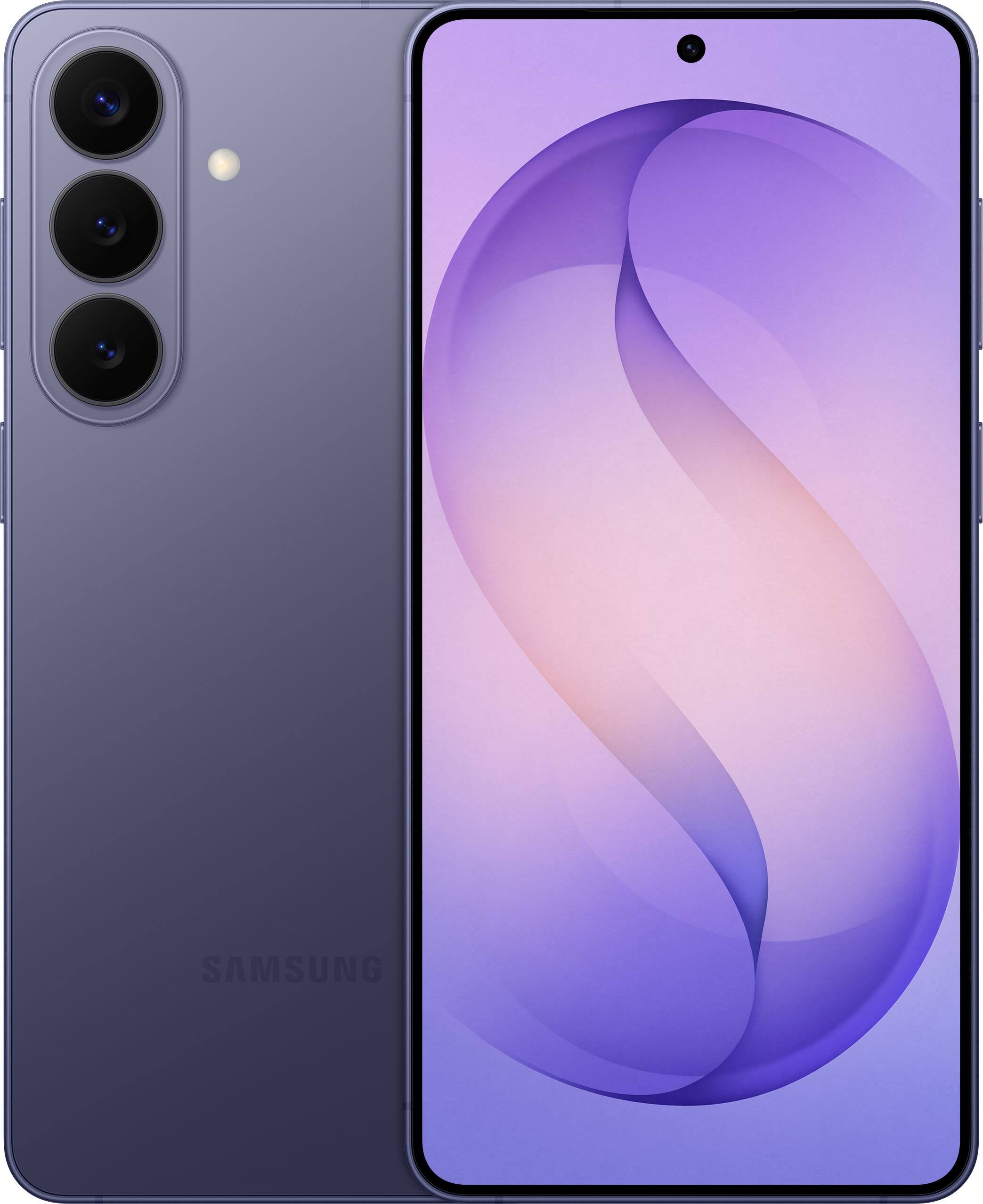Front. Samsung - Galaxy S26+ 512GB - Cobalt Violet.
