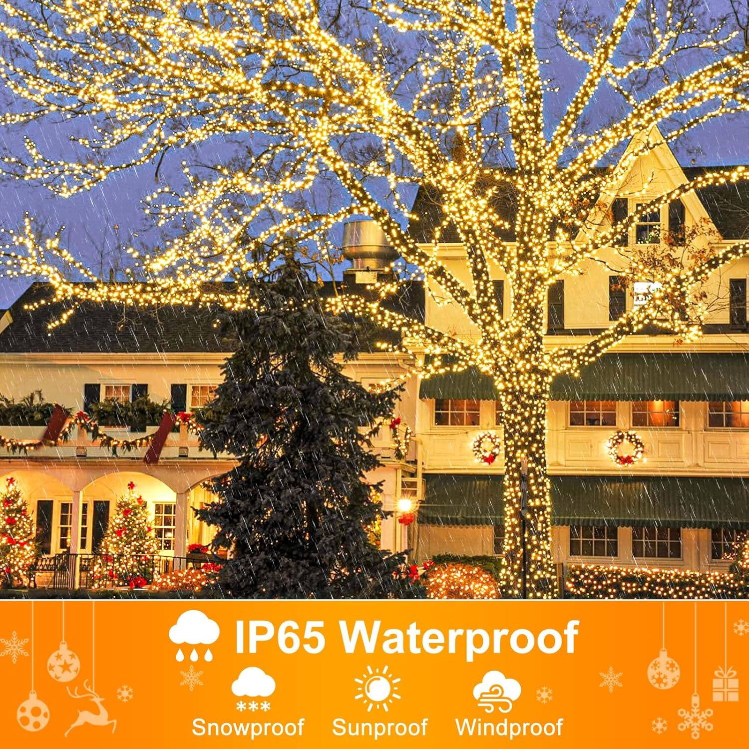 IP65 Waterproof  
Snowproof  
Sunproof  
Windproof