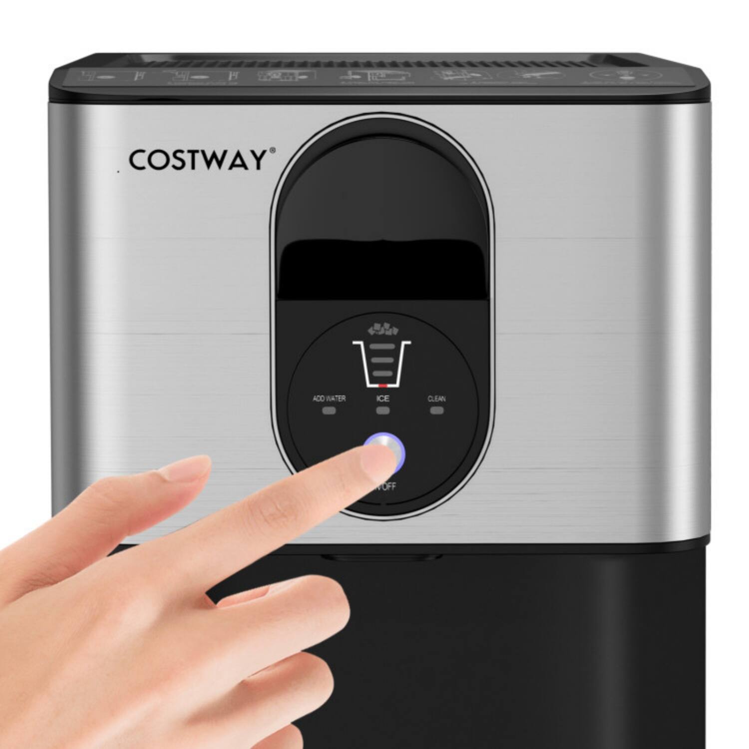 COSTWAY ACC WATER ICE CLEAN ON/OFF