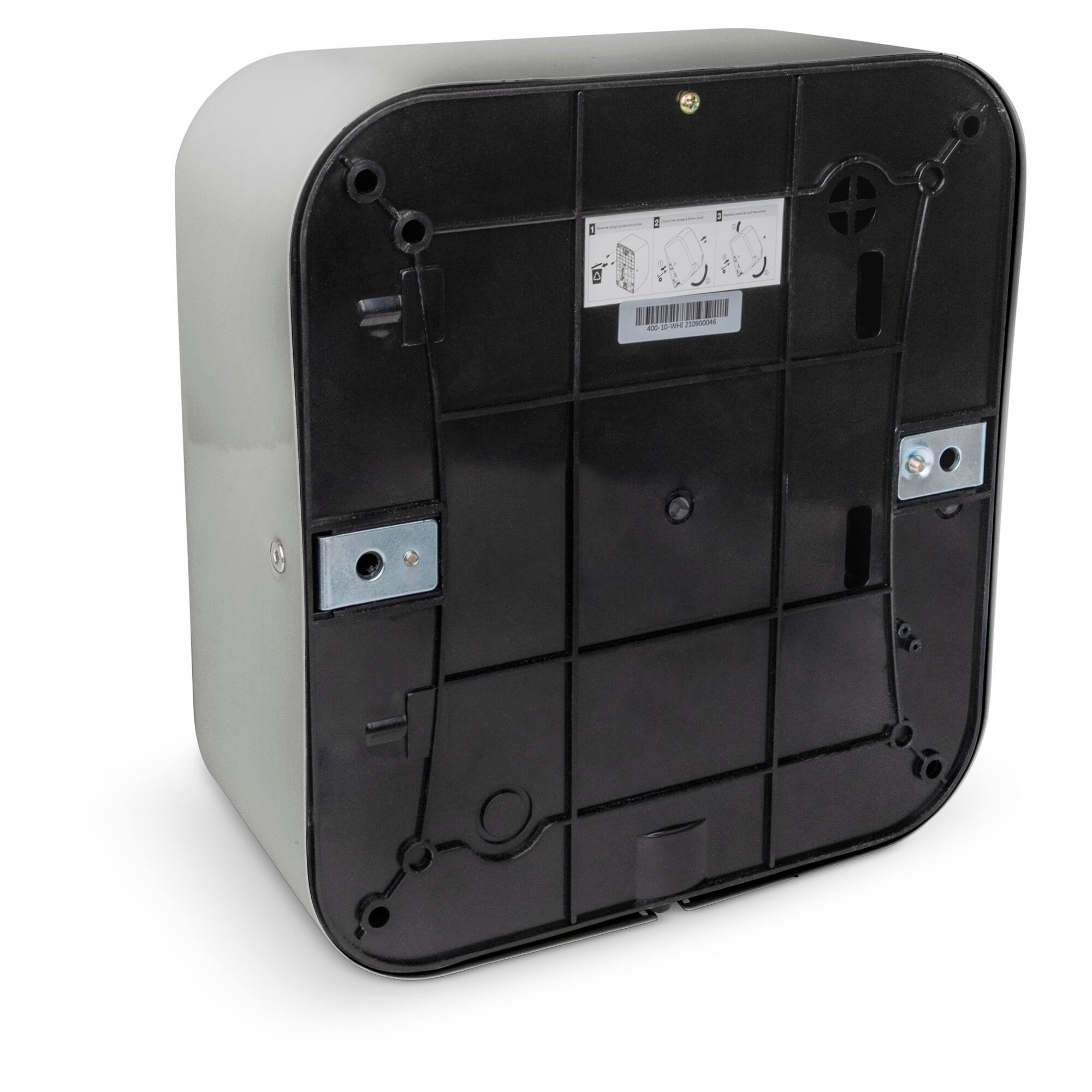 Back. Alpine Industries - Hemlock Commercial Automatic High-Speed 120V Electric Hand Dryer 2 Pack - Stainless Steel.