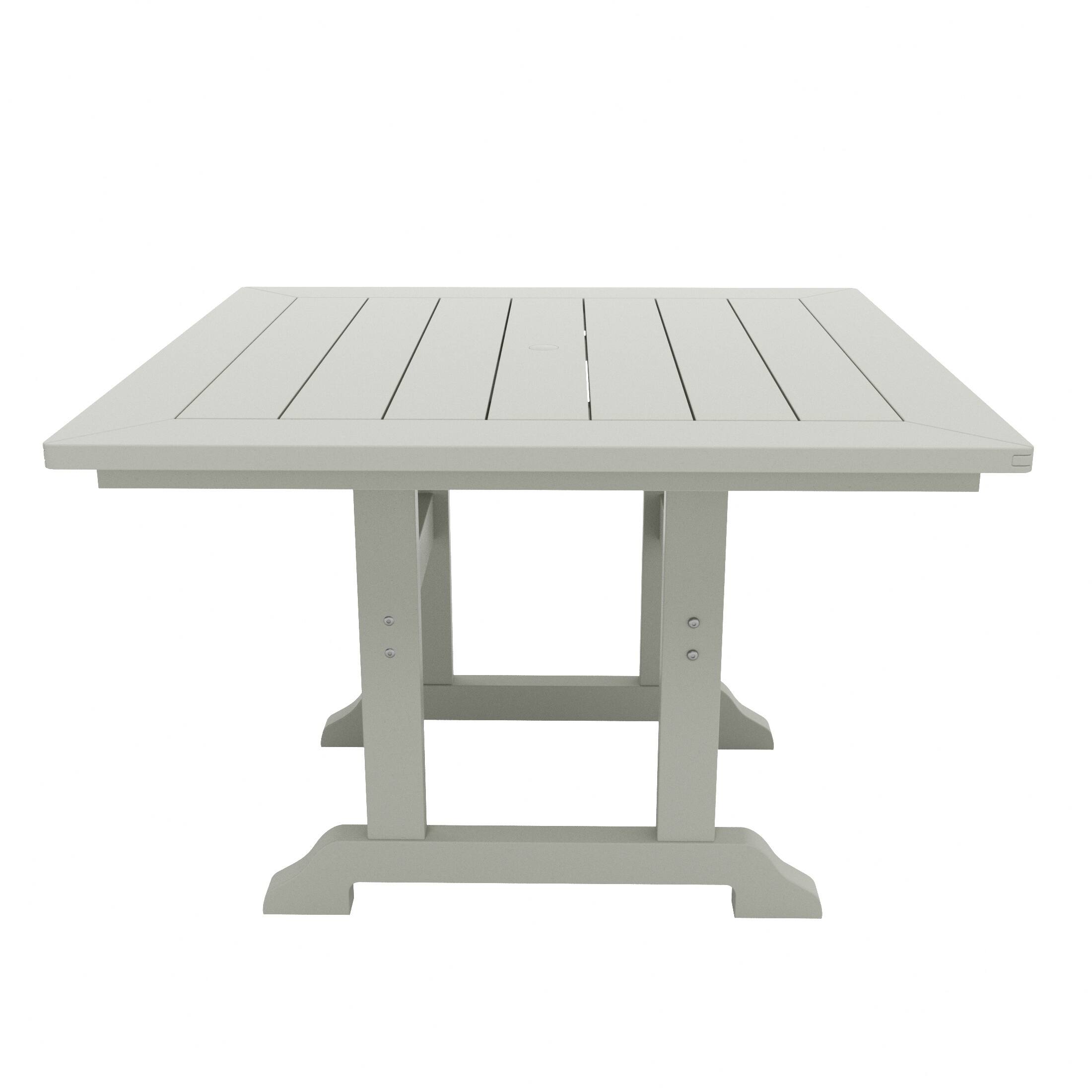 Back. WestinTrends - WestinTrends Malibu 43" Outdoor Patio Square Dining Table - Sand.