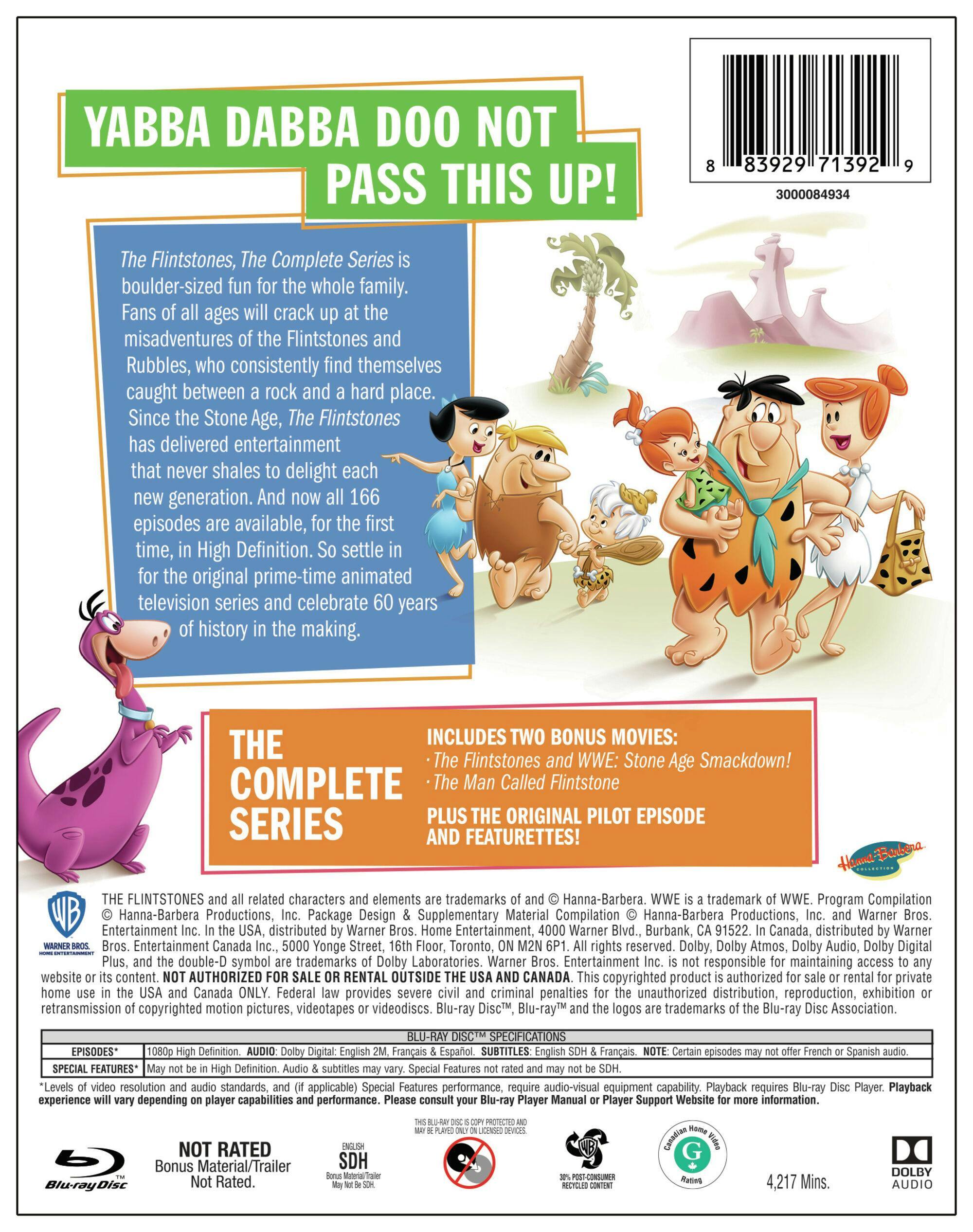 Angle. The Flintstones: The Complete Series (Box Set) [Blu-ray].