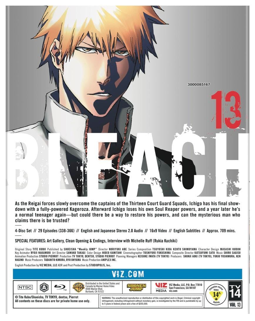 Back. Bleach [Blu-ray].