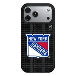 Keyscaper - NHL - New York Rangers Primary Logo iPhone Magnetic Bump Case - 15 - Black