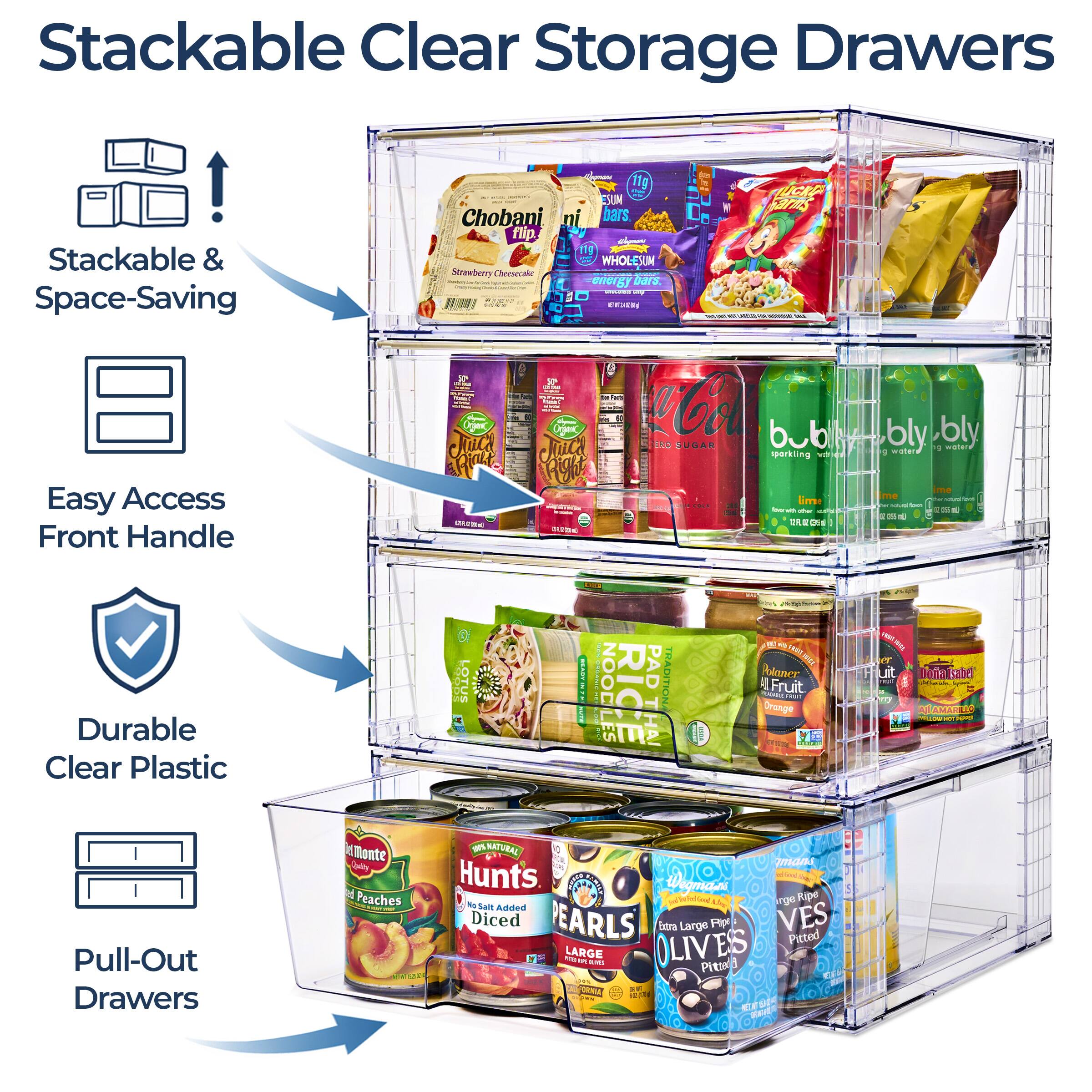 Stackable Clear Storage Drawers Stackable & Space-Saving 11g - ESUM Chobani ni bars flip 11g WHOLESN Seueberry Cheesecake - ewergy bars. - O 0 LEC - - : - Easy Access Front Handle D Jrc Xine  R : I - e Juca Cright - MBE - MCo bub RO SUGAR sparkling limer - - - - SO D bly - bly waten 1 waters - F - - I -  Durable Clear Plastic OIE LOTUS 12072 PAD TRADITIONA TRAZI NOODLES RICE HAI T ONA HR  Aluner 4 Fruit Drenge  Dolle sabel LI Pull-Out Drawers I Tonte e Peaches NATURAL Ja Hunts g Mo  nge Pupe Sam Added Diced PEARLS bera Large Pipt VES ES Pitted - LARGE - - OLIVES Pitua