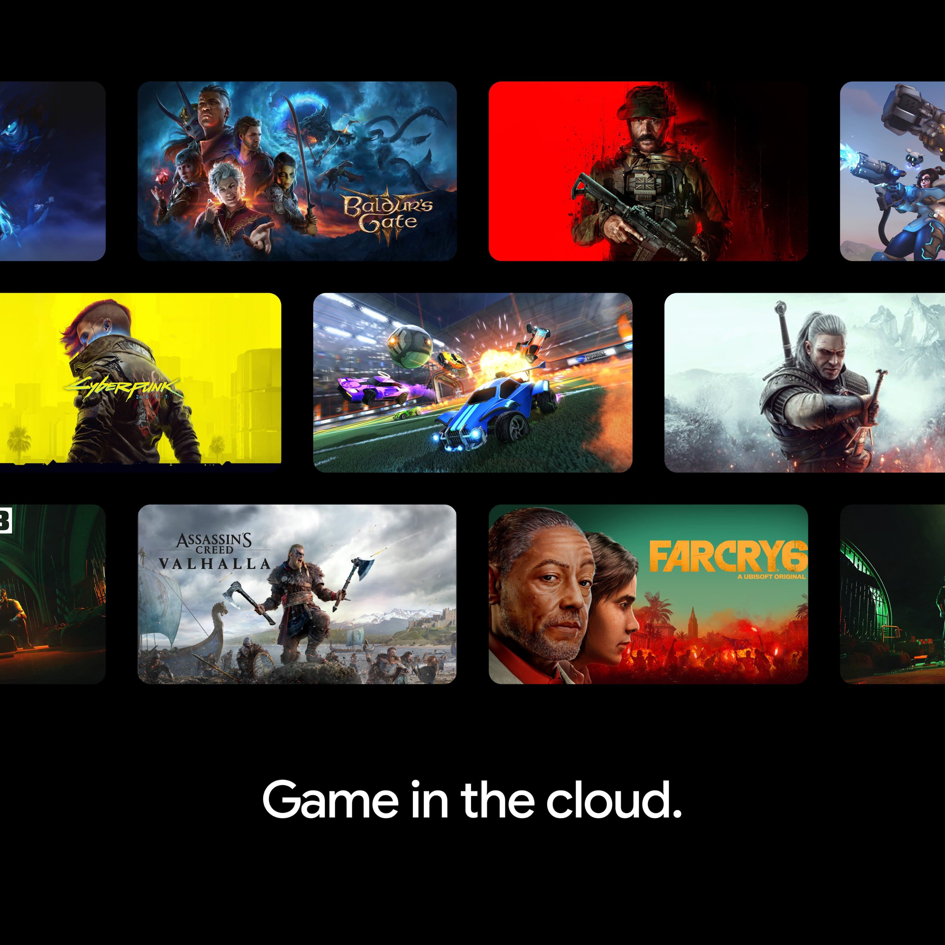 Game in the cloud.