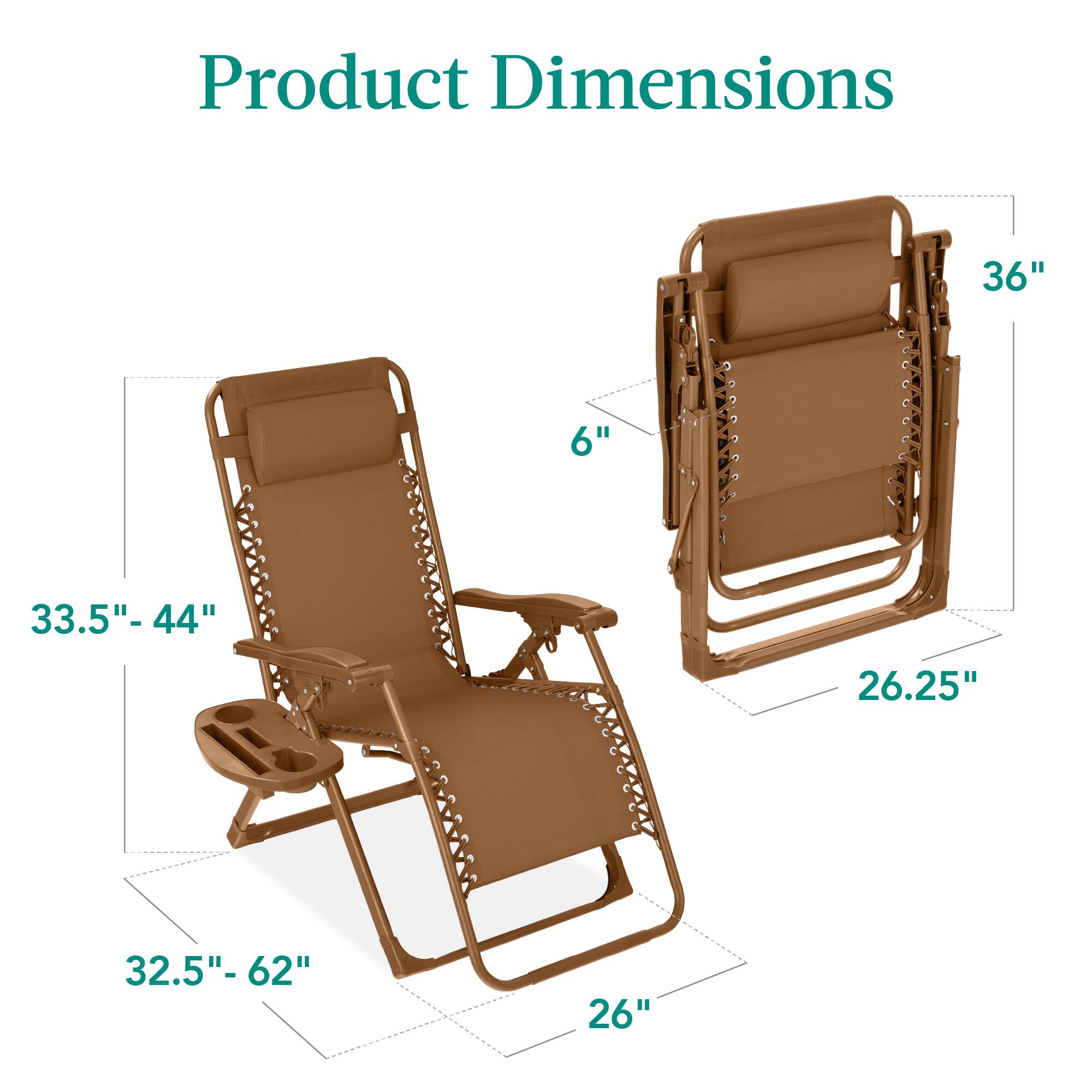 Product Dimensions

- 36"
- 6"
- 33.5" - 44"
- 26.25"
- 32.5" - 62"
- 26"