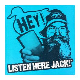 Just Funky - Duck Commander Si Listen Here Jack Magnet - Blue