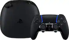 Front. Sony Interactive Entertainment - DualSense Edge Wireless Controller for PS5, PC, Mac & Mobile - Midnight Black.