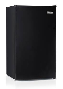 Igloo - 3.2 cu. ft. Refrigerator w/ Freezer - Black