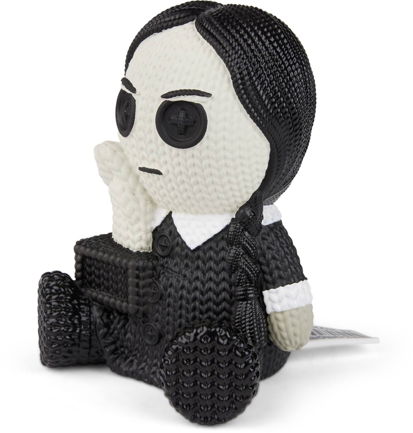Alt View 2. Handmade by Robots - Handmade by Robots - The Addams Family - Wednesday with Thing #101 (Limited Edition Glow in the - Collectibles - Multicolor.