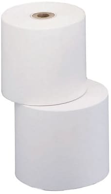 Alt View 1. PM Company -  Bond Cash Register Paper Rolls, 1 3/4" x 150', 10 Rolls/Pack  - White.