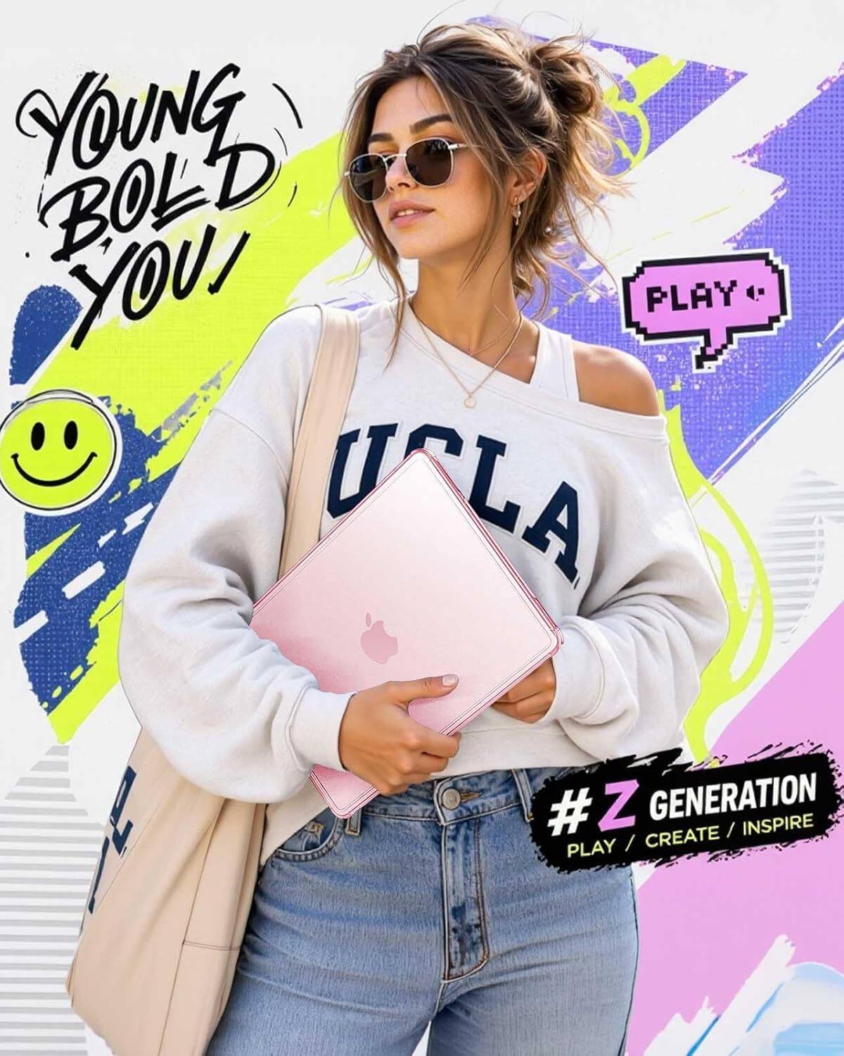 YOUNG BOLD YOU!  
PLAY UCLA  
#Z GENERATION  
PLAY / CREATE / INSPIRE
