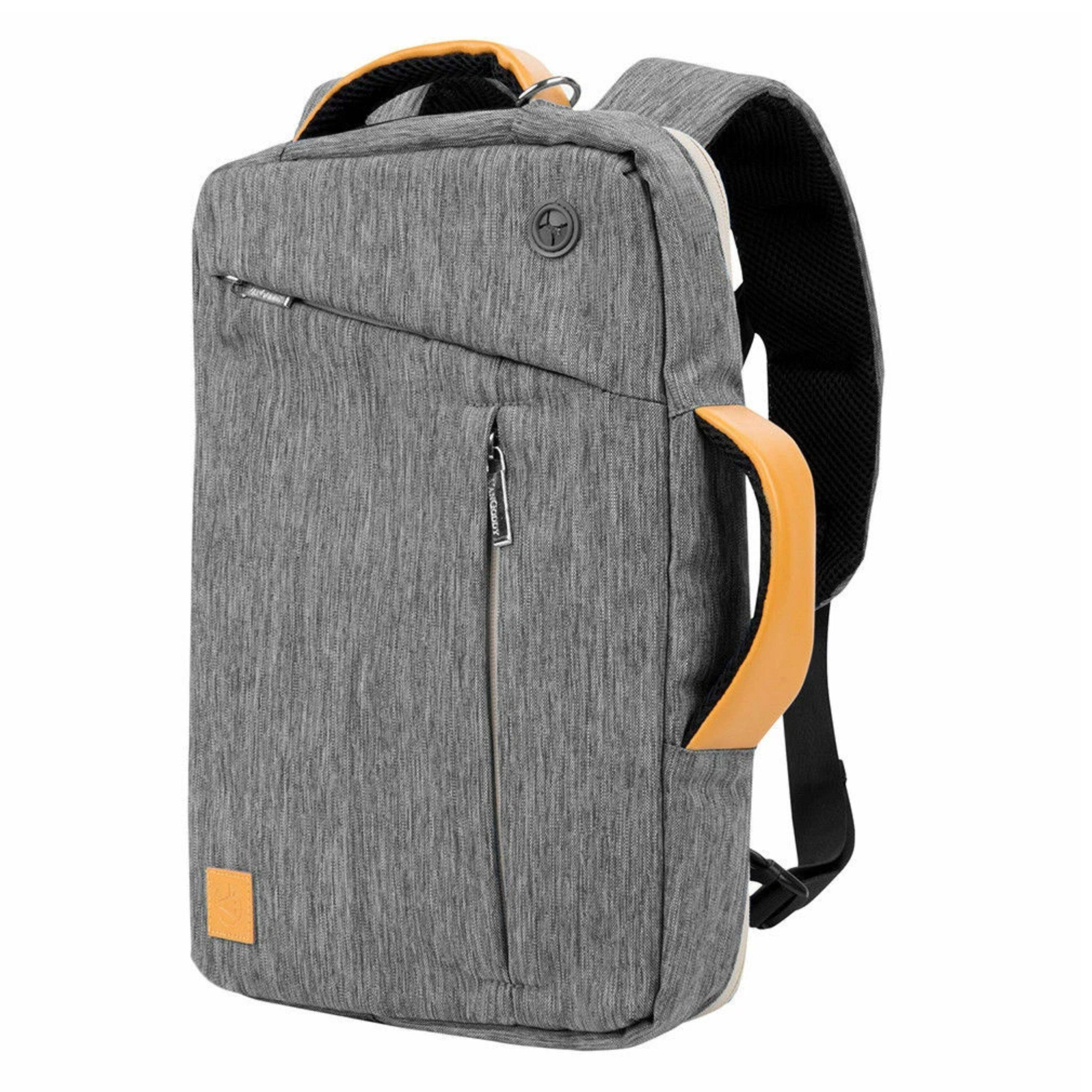 Front. Kitcheniva - Universal Laptop Backpack Shoulder Bag For 12" Laptop Gray - Gray.