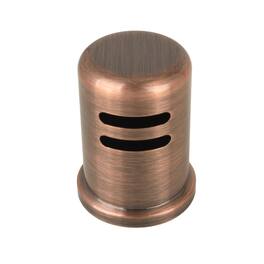 Akicon - Solid Brass Kitchen Dishwasher Air Gap Cap Cover for Replacement - Antique Copper