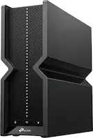 TP-Link - BE15000 Tri-Band Wi-Fi 7 Router - Black - Front_Zoom